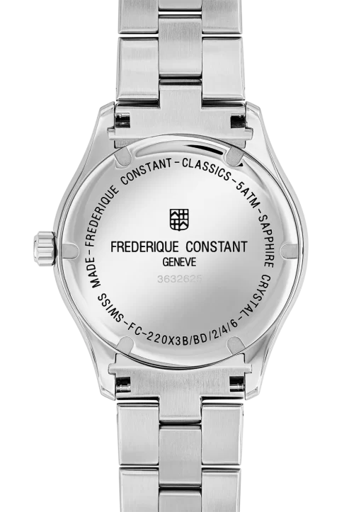 Montre Frédérique Constant Classics Ladies Quartz FC-220MS3B6B back