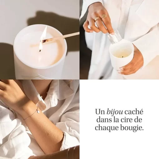 My Jolie Candle - Bougie parfumée "Le bois d'Orient" info