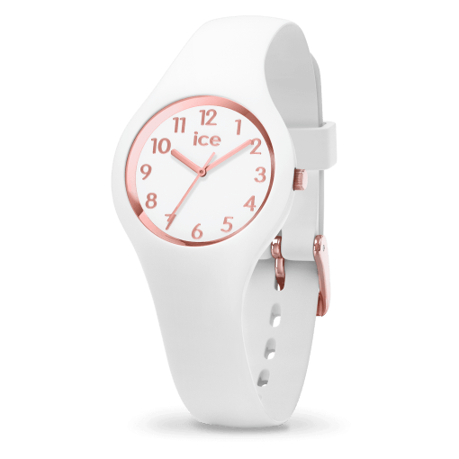 Montre Ice Watch glam - Blanc Or Rose - Nombres