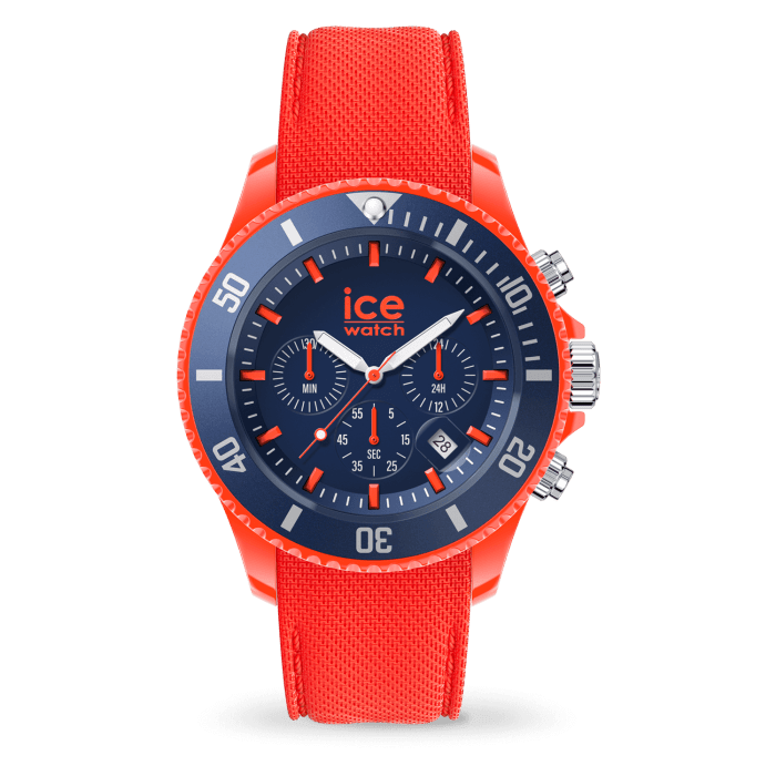 Montre Ice Watch chrono - Orange blue