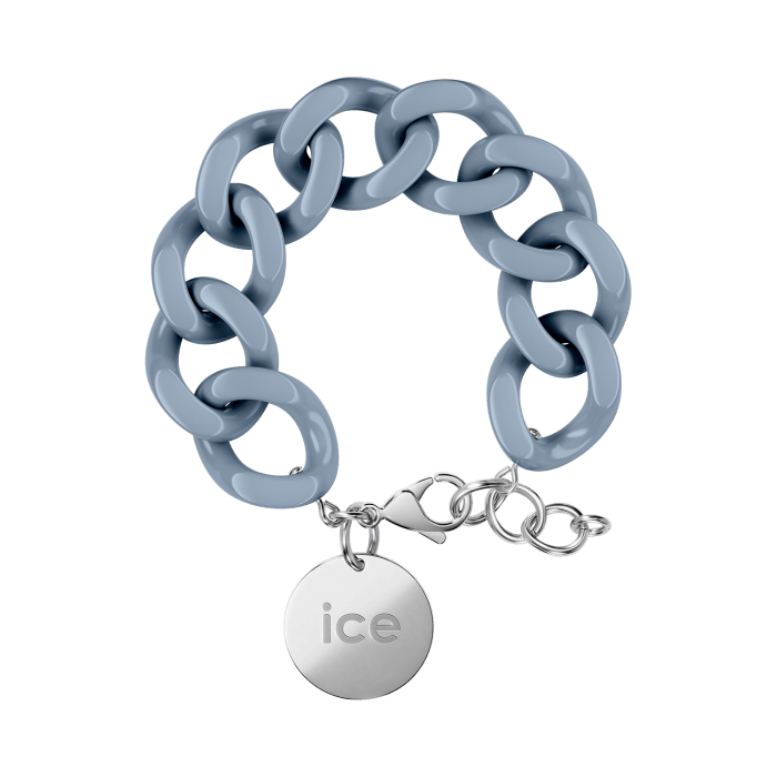 Ice Chain bracelet - Artic blue - Silver