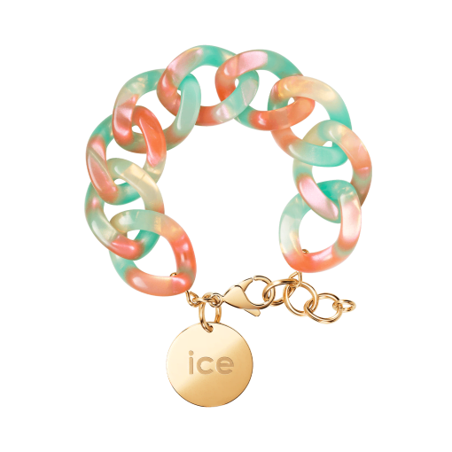 Ice Chain bracelet - Turquoise nude