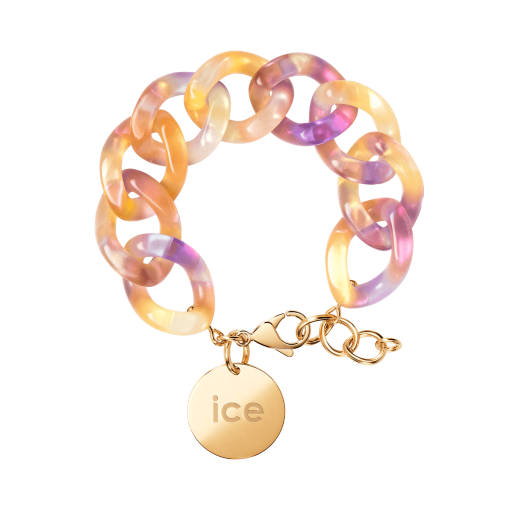 Ice Chain bracelet - Purple lime